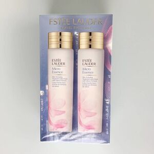 NIB Estée Lauder Micro Essence Treatment Lotion Sakura Ferment 2x6.7 oz/200 ml